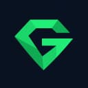 GemFit app icon with a geometric green G on dark navy